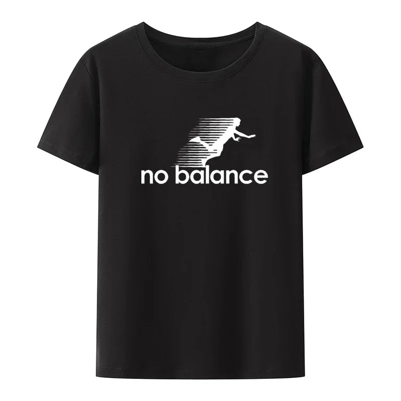 No Balance Graphic Printed T-Shirt - Gamers' Paradise