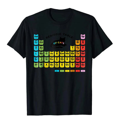 Shirt.Woot Periodic Table of Cats T-Shirt - Normcore Leisure Tops Shirts
