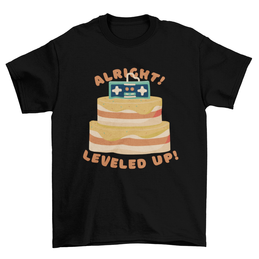 Gaming Cake T-shirt - Gamers' Paradise