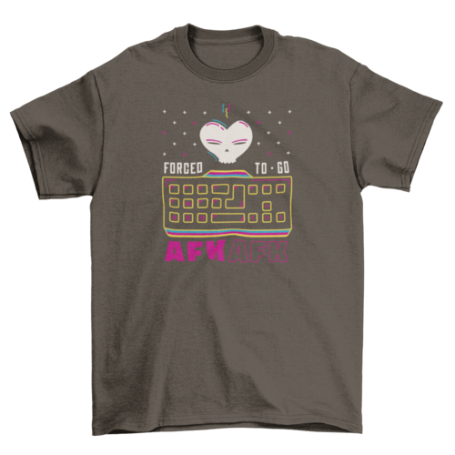 AFK retro gaming t-shirt - Gamers' Paradise