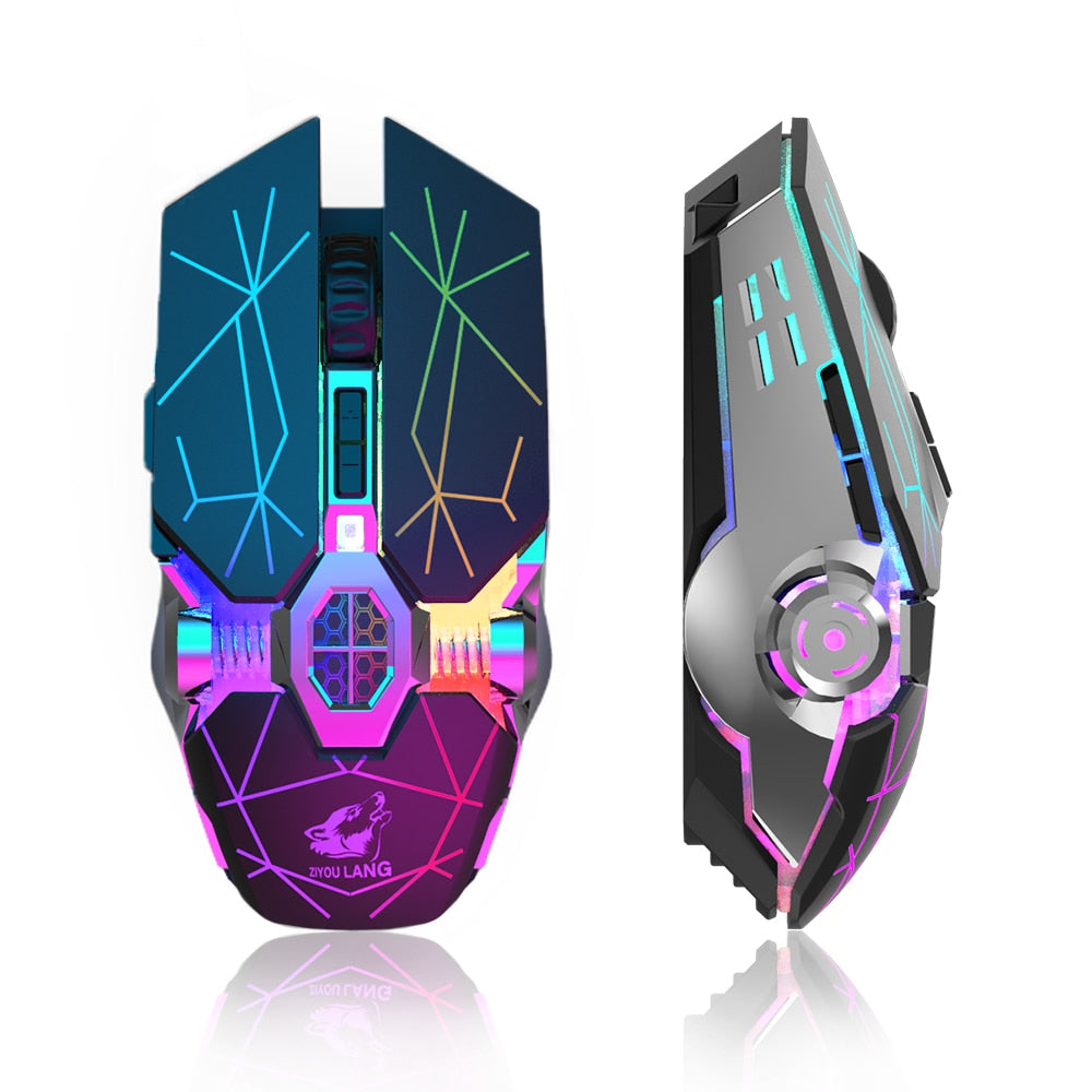 Rechargeable Wireless Gamer Mouse - X13 Model - Gamers' Paradise